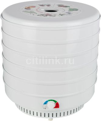 Сушка для фруктов и овощей Спектр-Прибор Ветерок-2 5под. 600Вт белый (Б ...