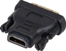 Переходник HDMI (f) -  DVI-D (m)