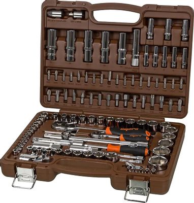 Характеристики Набор инструментов Ombra OMT108S, 108 предметов [055322 ...