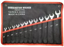 Изображение товара Набор принадлежностей TURBOSKY S12 12 предметов комбинированные ключи и разводной ключ