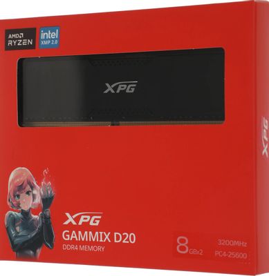 Оперативная память A-Data AX4U32008G16A-DCBK20 DDR4 - 2x 8ГБ
