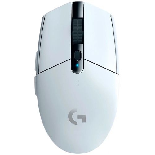 Мышь беспроводная Logitech G304 Lightspeed, игровая, радио, оптическая, USB, 12000dpi, белый [910-005294]