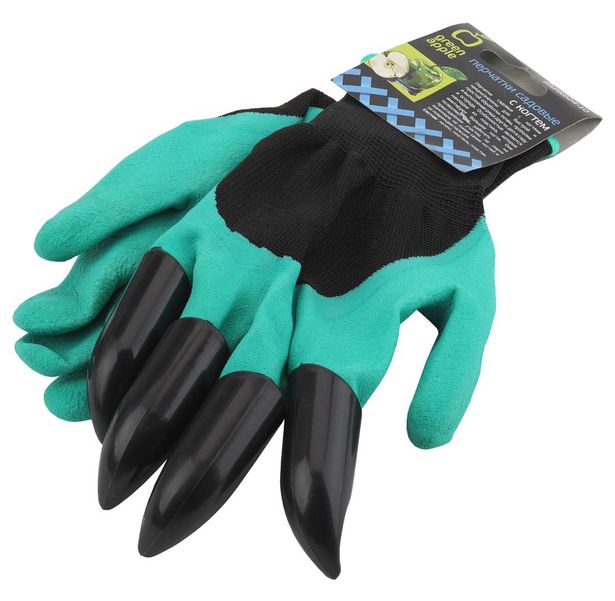Перчатки садовые Green Apple GAPK024-10