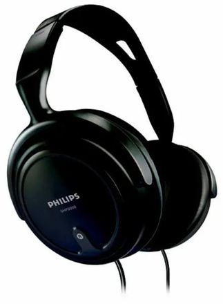 Наушники Philips SHP2000/10, 3.5 мм, мониторные, черный