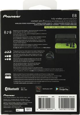 Pioneer SE E8TW Y Bluetooth
