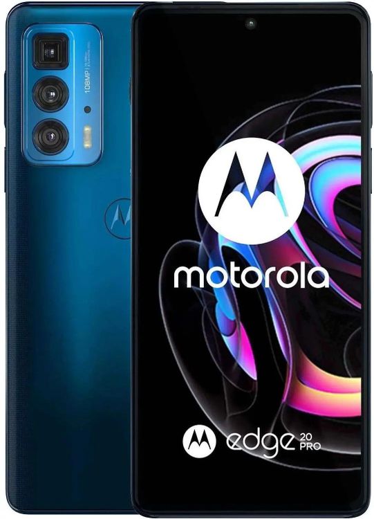 Смартфон Motorola Edge 20 Pro 12/256Gb, XT2153-1, темно-синий