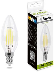 Лампа LED FERON E14, свеча, 11Вт, одна шт.