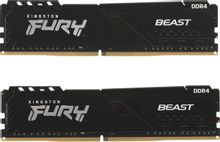 Изображение товара Оперативная память Kingston Fury Beast Black DDR4 32 ГБ 3200 МГц 2x 16 ГБ