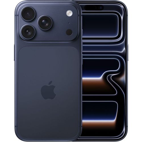 6.3" Смартфон Apple iPhone 17 Pro 512Gb, A3523, NFC, OLED, 120Гц, темно-синий