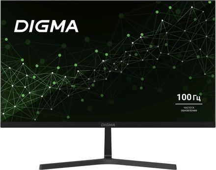 27" Монитор Digma Progress 27P404F,  1920x1080,  IPS,  100Гц,  1хHDMI,  черный [dm27sb03]