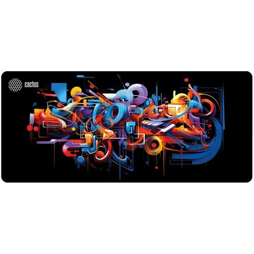 Cactus Graffiti рисунок, ткань, 900х400х2мм [cs-mp-pro10хxl]