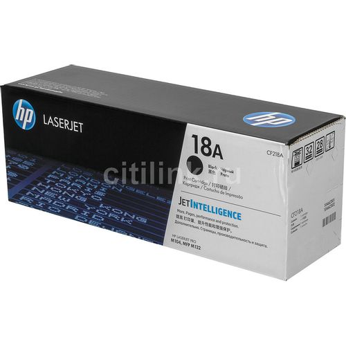 Картридж HP 18A, черный / CF218A