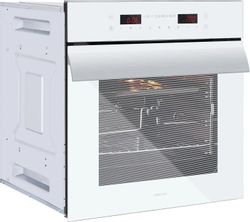 Духовой шкаф электрический HIBERG VM 6192 W, 67л, белый