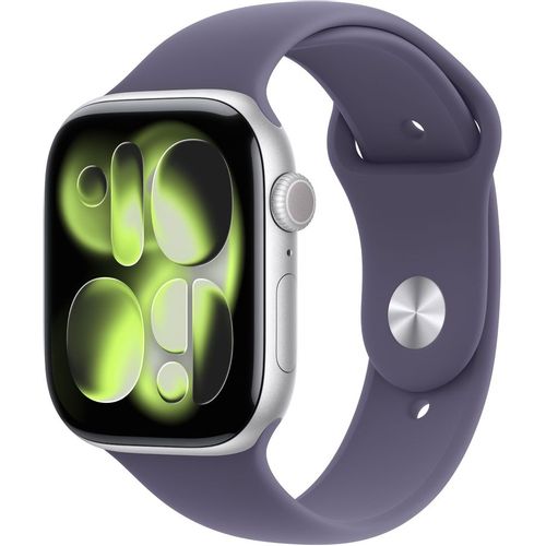 Смарт-часы Apple Watch Series 11 A3333, 46мм, фиолетовый/серебристый
