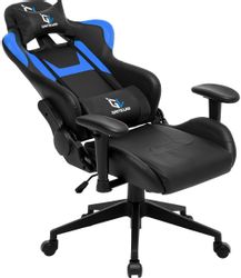 Кресло игровое GAMELAB Penta, экокожа, до 150кг, черный/синий