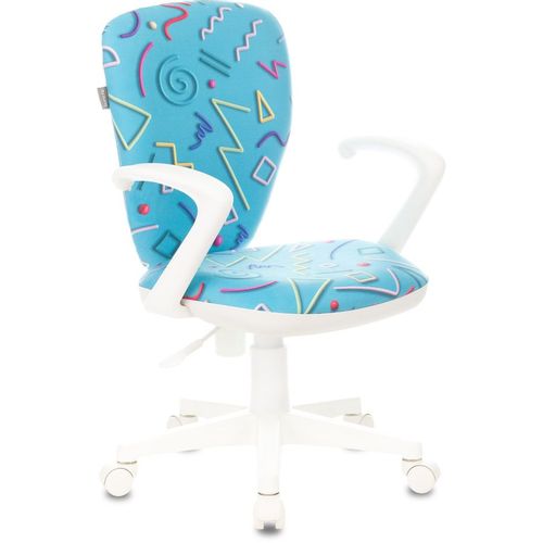 Кресло игровое ZOMBIE VIKING 3 AERO, на колесиках, текстиль/эко.кожа, синий/черный [viking 3 aero blue] ZOMBIE