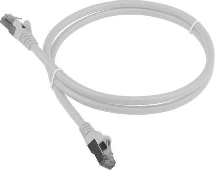 Патч-корд LanMaster вилка RJ-45,  вилка RJ-45,  кат.6,  LSZH,  0.5м,  белый [lan-pc45/s6-0.5-wh]