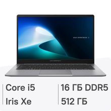 Изображение товара Ноутбук ASUS ExpertBook P1 14 IPS Core i5 16ГБ 512ГБ SSD без ОС серый