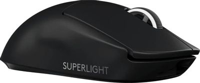 Мышь Logitech PRO Х Superlight Wireless, игровая, оптическая, беспроводная, USB, черный [910-005881]