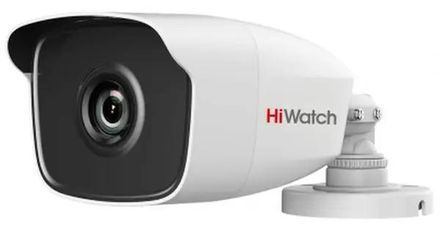 Камера видеонаблюдения аналоговая HIWATCH DS-T220,  1920х1080 pix,  2.8 мм,  белый [ds-t220 (2.8 mm)]