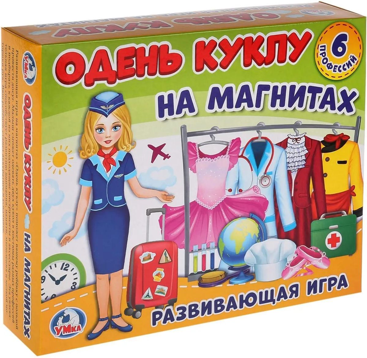 Настольная игра УМНЫЕ ИГРЫ Одень куклу – купить в Ситилинк | 1733389