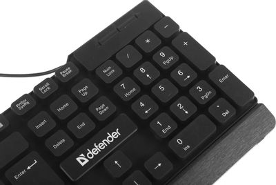 Комплект (клавиатура+мышь) Defender York C-777, USB 2.0, проводной