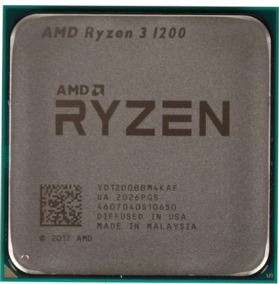 Процессор AMD Ryzen 3 1200, AM4,  BOX [yd1200bbafbox]