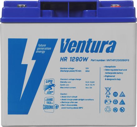 Аккумуляторная батарея VENTURA HR 1290W для ИБП,  12В,  18Ач [vnthr1290wf5]