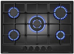 Газовая варочная панель MEFERI Power MGH705BK,  черный