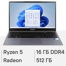 Изображение товара Ноутбук IRBIS SmartBook 15NBP3514 15.6 IPS AMD Ryzen 5 16ГБ SSD Windows 11 Pro