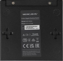 Коммутатор MERCUSYS MS105GS, неуправляемый