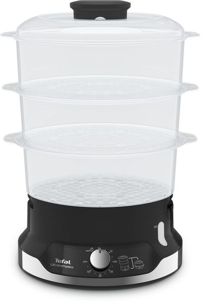 Пароварка Tefal VC204810, черный