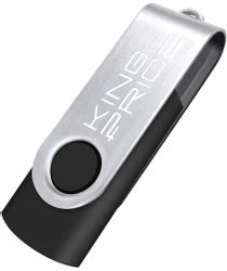 Флешка USB KINGPRICE KPFD2 16ГБ, USB2.0, черный