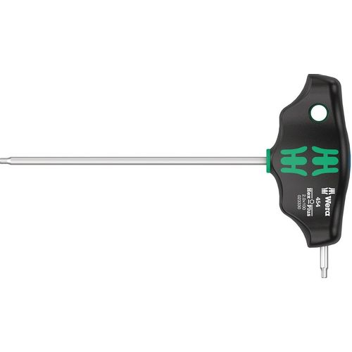 Отвертка WERA 454 Hex-Plus, внутренний шестигранник 2мм, длина стержня 100мм [we-023330]