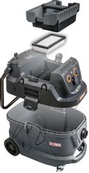 Строительный пылесос Bort BAX-600E, серый
