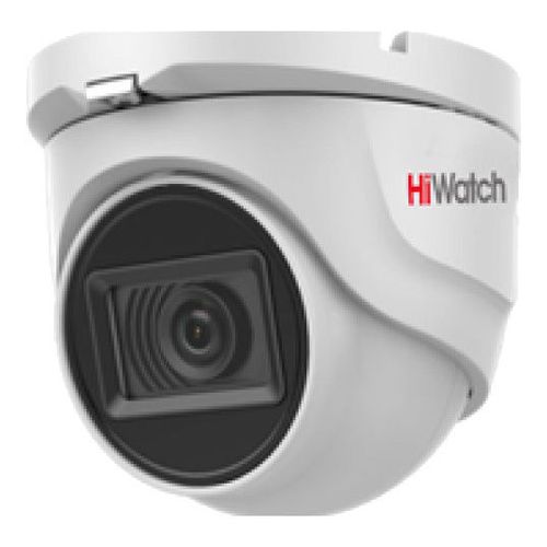 Камера видеонаблюдения аналоговая HIWATCH DS-T803(B) (2.8 mm), 3840х2160 pix, 2.8 мм, белый