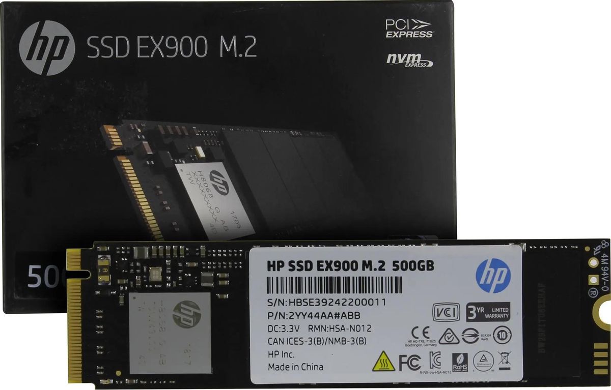 Hp 500 gb ssd store