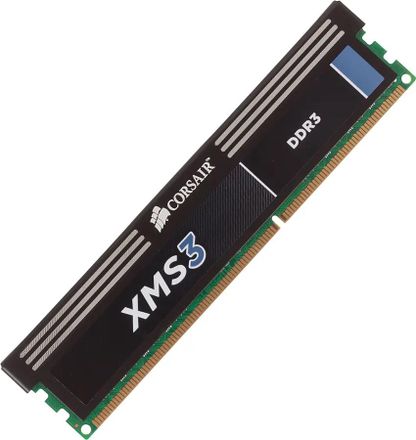 Оперативная память Corsair XMS3 CMX8GX3M1A1600C11 DDR3 - 1x 8ГБ 1600МГц, DIMM, Ret