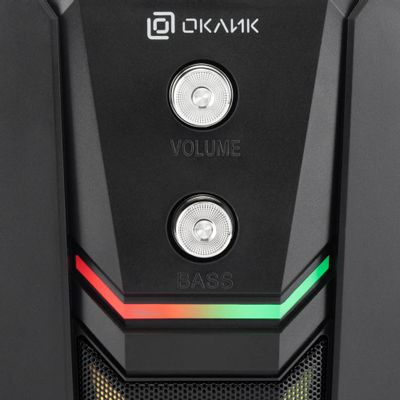 Колонки Oklick OK-423, 2.1, черный [n-189] – купить в Ситилинк | 1475110