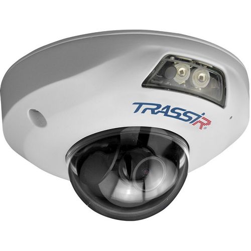 Камера видеонаблюдения IP Trassir TR-D4121IR1 v7 (D), 1920х1080 pix, 2.8 мм, белый