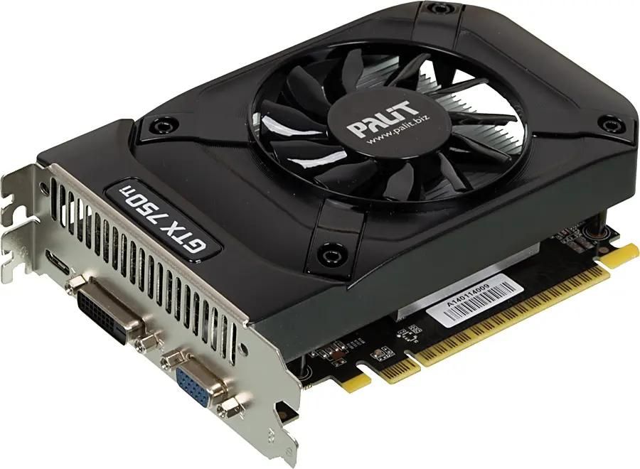 Характеристики Palit NVIDIA GeForce GTX 750Ti PA-GTX750Ti StormX