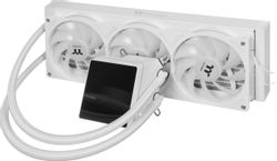 Система водяного охлаждения Thermaltake TH360 V3 Ultra Snow, LCD, 4-pin, ARGB, белый