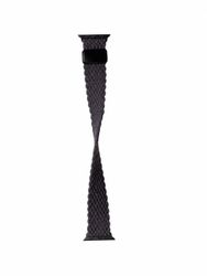 Ремешок ZIBELINO APL-38-S-WMF-DGRY для Apple Watch, темно-серый