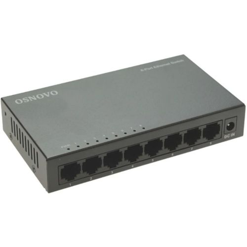 Коммутатор OSNOVO SW-8F, неуправляемый, 8 RJ-45, 10/100 Мбит/с — цена и наличие Коммутатор OSNOVO SW-8F, неуправляемый, 8 RJ-45, 10/100 Мбит/с