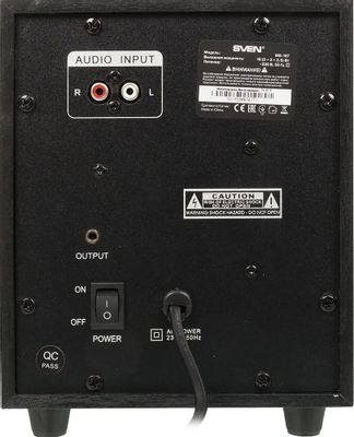 Колонки Sven MS-107, 2.1, черный [sv-014810] – купить в Ситилинк | 411091