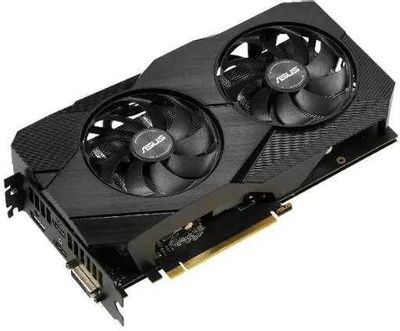 Видеокарта ASUS NVIDIA GeForce RTX 2060 DUAL-RTX2060-O6G-EVO 6ГБ