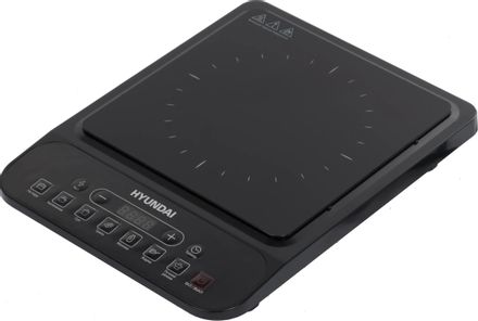Настольная плита индукционная Hyundai HYC-0101, стеклокерамика, черный