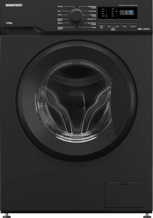 Стиральная машина NORDFROST WM2 6100 B, с фронтальной загрузкой, 6кг, 1000об/мин