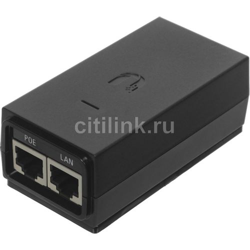 Инжектор PoE Ubiquiti POE-24-12W-G 10/100/1000BASE-T 100-240В (АС)