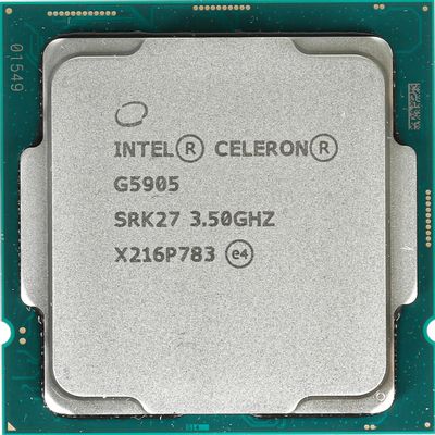Процессор Intel Celeron G5905, LGA 1200,  OEM [cm8070104292115 srk27]